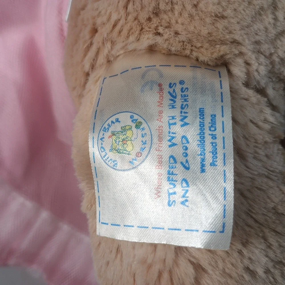 Build a Bear Cinnamon Swirl Bunny Rabbit Plush 18